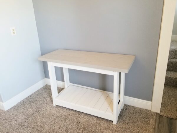 Minimalistic Side or Entry way Table or TV Stand - Image 4