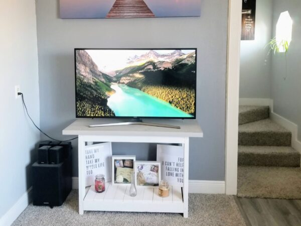 Minimalistic Side or Entry way Table or TV Stand